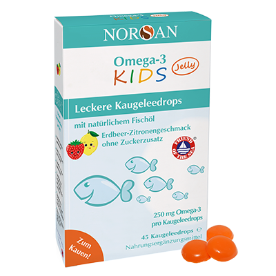 Omega-3 KIDS mit natürlichem Fischöl